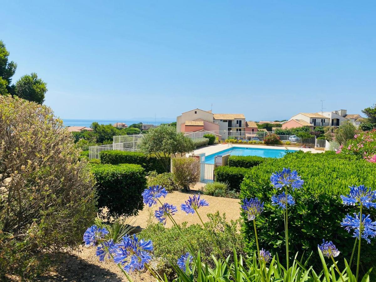 Appartement Proche Mer Avec Piscine Et Parking Fleury  Exterior foto